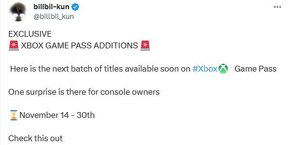 11月下旬 Xbox Game Pass (XGP) 遊戲爆料:《女神異聞錄5 戰略版》領銜 11月下旬 Xbox Game Pass (XGP) 遊戲爆料:《女神異聞錄5 戰略版》領銜