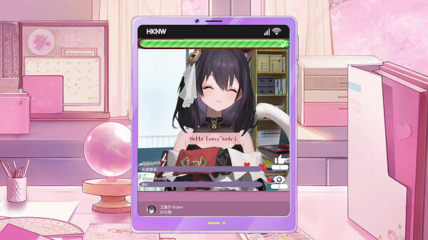 中國大陸研發乙女戀愛遊戲《成為Vtuber再談戀愛吧》上架Steam