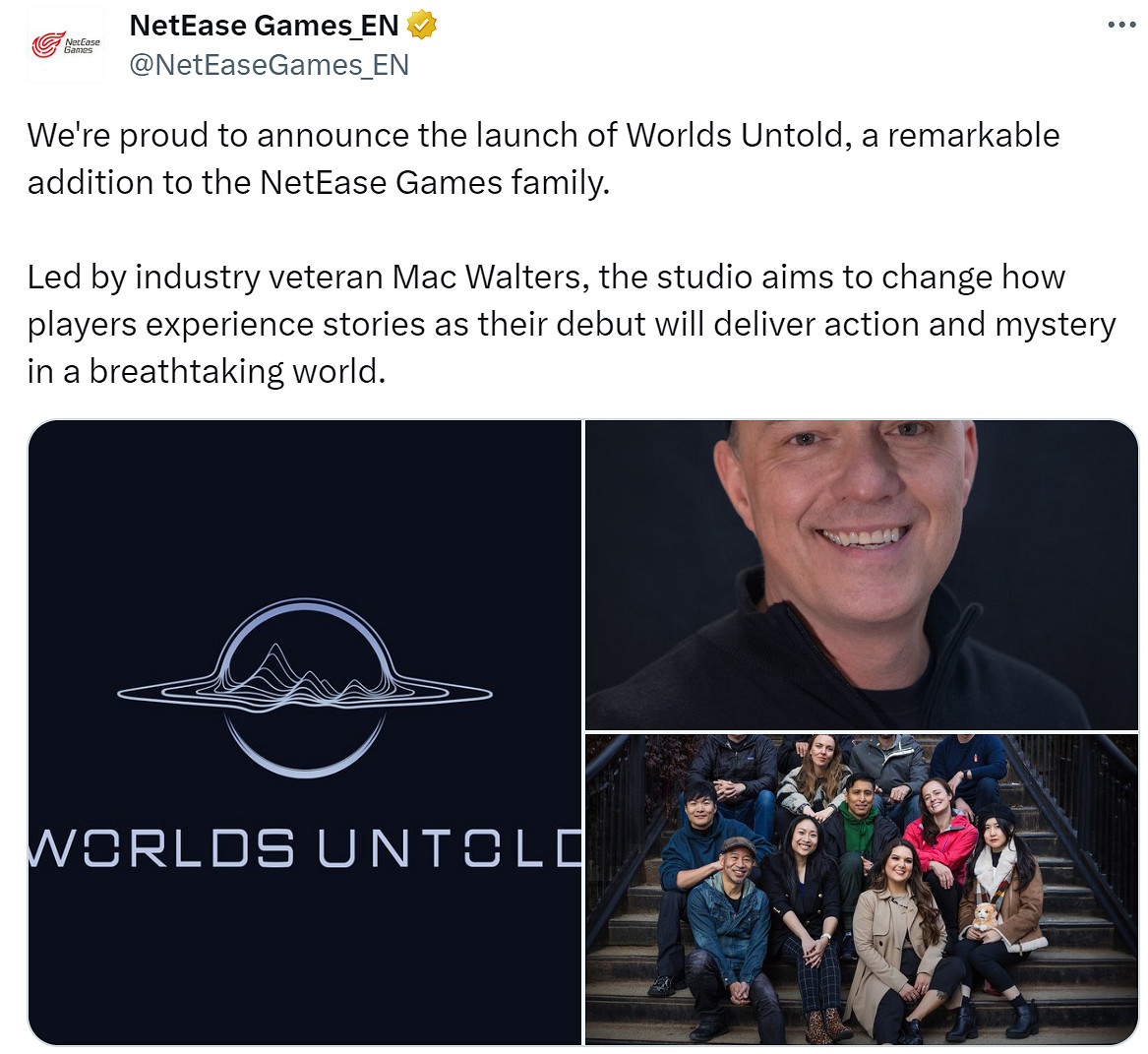 網易在加拿大成立新工作室 《質量效應》項目總監領導