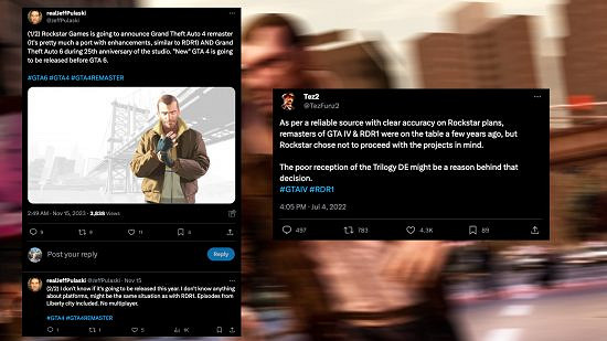 曝R星將在《GTA6》預告發布之前推出《GTA4》重製版！