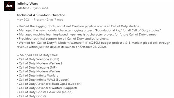 曝《COD19》預算高達2.5億美元：堪比3A大作的標準！