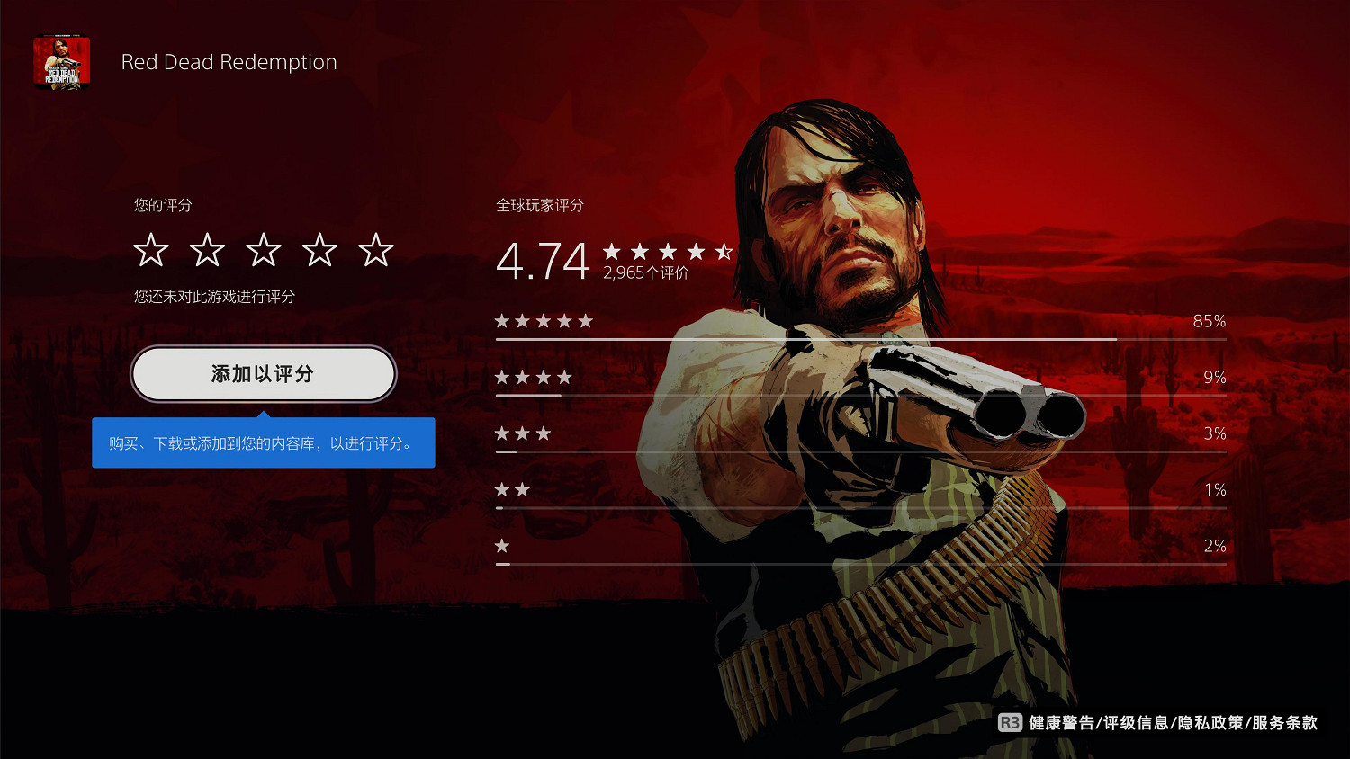 《荒野大鏢客》首次打折!西部亡命之徒的自我救贖 《荒野大鏢客》首次打折!西部亡命之徒的自我救贖