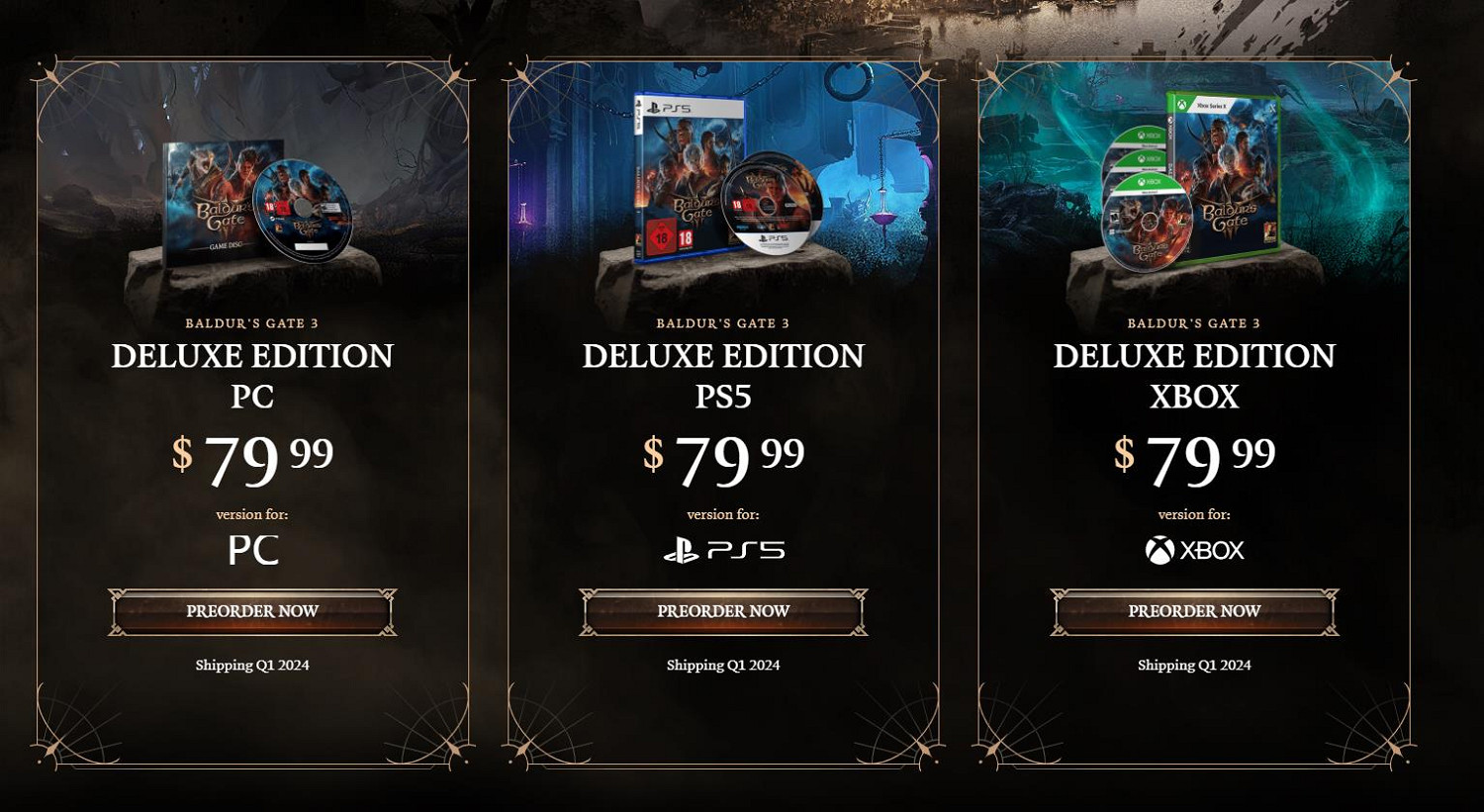 《柏德之門 3》將於明年初推出多平台實體豪華版 《柏德之門 3》將於明年初推出多平台實體豪華版