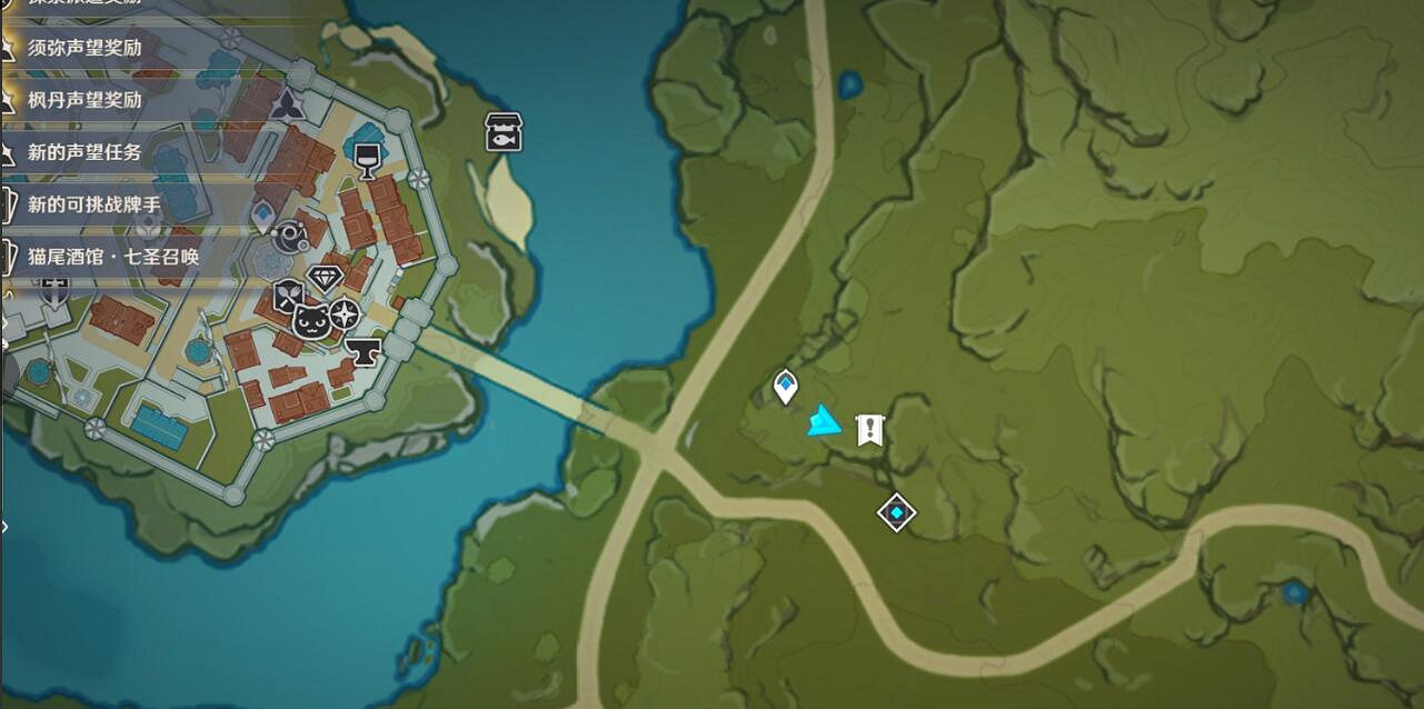 《原神》4.2圖像對抗實驗錄二拍照位置