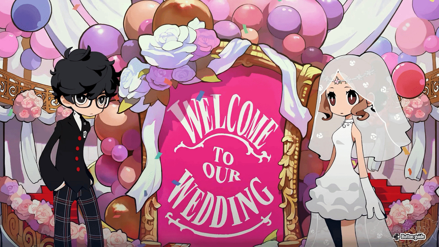 《女神異聞錄5:戰略版》Joker全角色結婚場景合集 《女神異聞錄5:戰略版》Joker全角色結婚場景合集