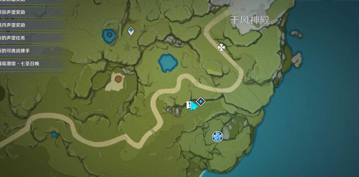 《原神》4.2圖像對抗實驗錄二拍照位置