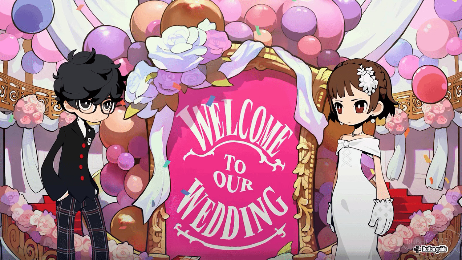 《女神異聞錄5:戰略版》Joker全角色結婚場景合集 《女神異聞錄5:戰略版》Joker全角色結婚場景合集