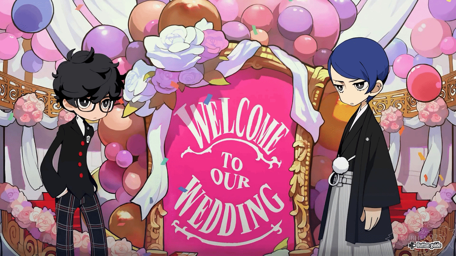 《女神異聞錄5:戰略版》Joker全角色結婚場景合集 《女神異聞錄5:戰略版》Joker全角色結婚場景合集