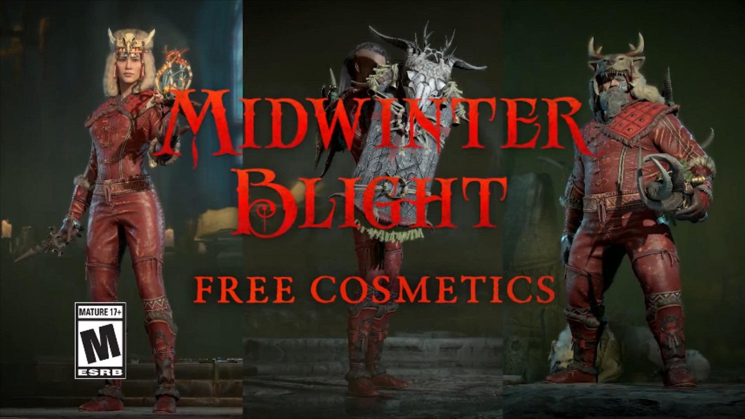 《暗黑4》「深冬晦暗」活動皮膚宣傳片公布！可免費獲得