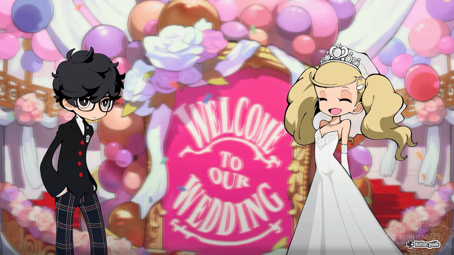 《女神異聞錄5:戰略版》Joker全角色結婚場景合集 《女神異聞錄5:戰略版》Joker全角色結婚場景合集