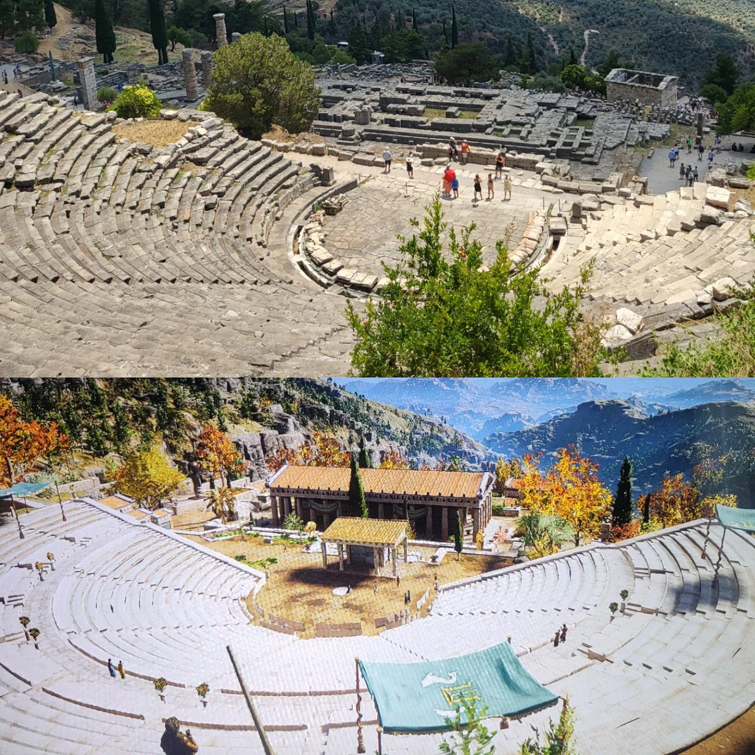 玩家曬《刺客教條:奧德賽》古希臘與現實旅遊照對比 玩家曬《刺客教條:奧德賽》古希臘與現實旅遊照對比