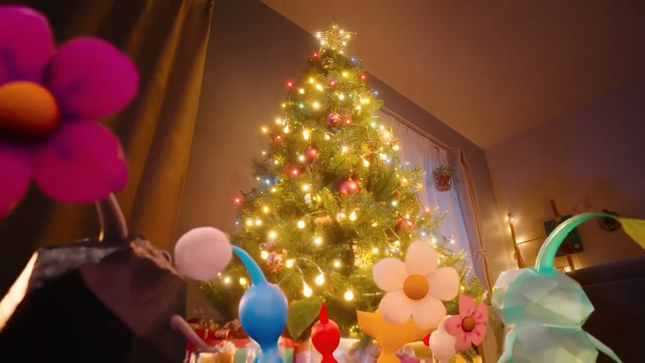 《皮克敏4》CM“寒假篇”公布!點亮聖誕樹迎接節日 《皮克敏4》CM“寒假篇”公布!點亮聖誕樹迎接節日