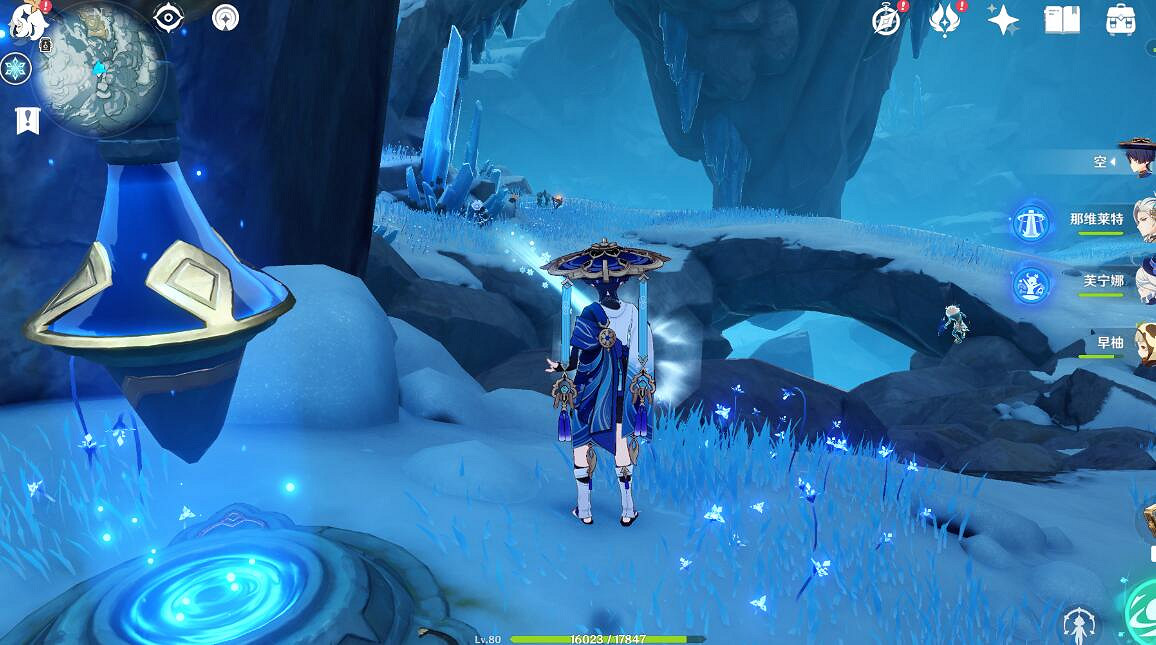 《原神》4.2雪山圖形對抗實驗錄拍照位置