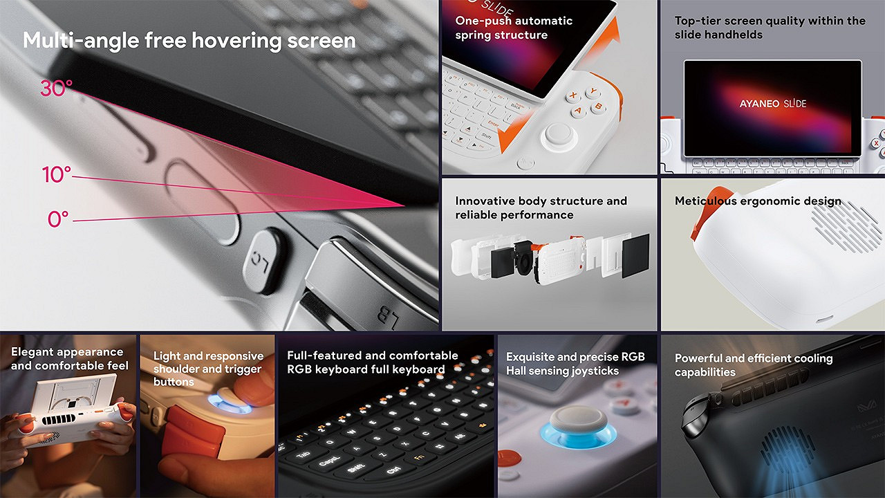 AYANEO新款滑屏PC掌機開啟眾籌:6寸屏/7840U處理器 AYANEO新款滑屏PC掌機開啟眾籌:6寸屏/7840U處理器