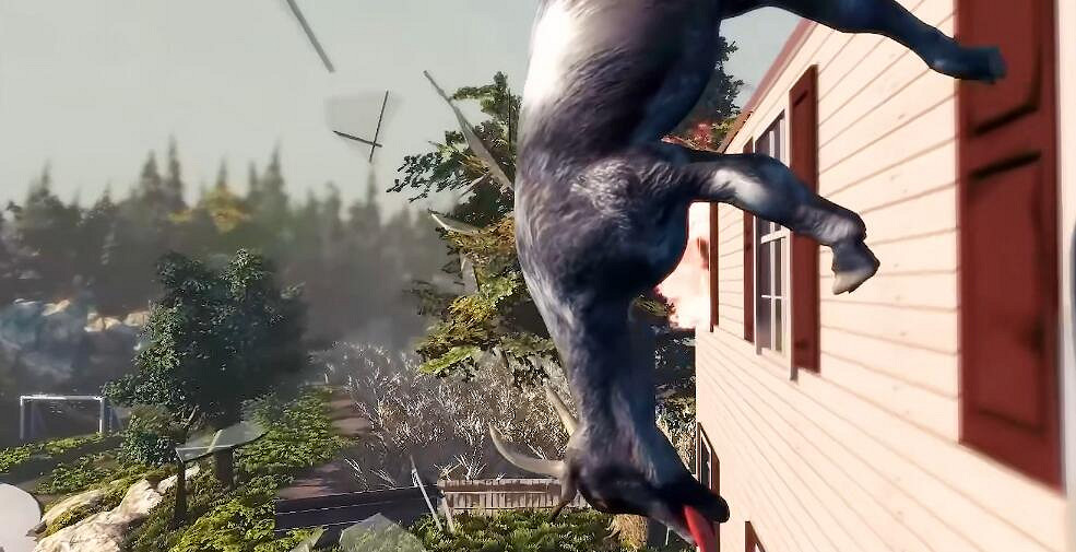 極致惡搞:BUG裡扔進一隻山羊 極致惡搞:BUG裡扔進一隻山羊