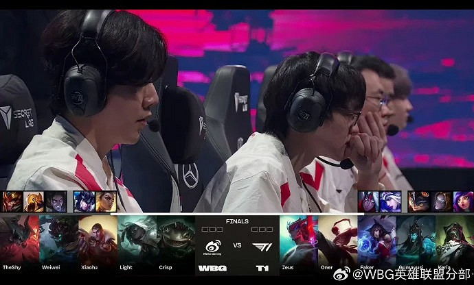 Faker百煉成金 英雄聯盟全球總決賽T1戰勝WBG