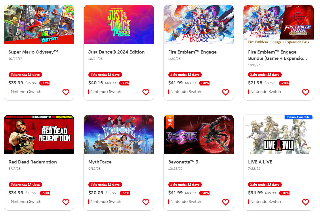 任天堂美服開啟黑色星期五促銷!諸多Switch遊戲特惠 任天堂美服開啟黑色星期五促銷!諸多Switch遊戲特惠