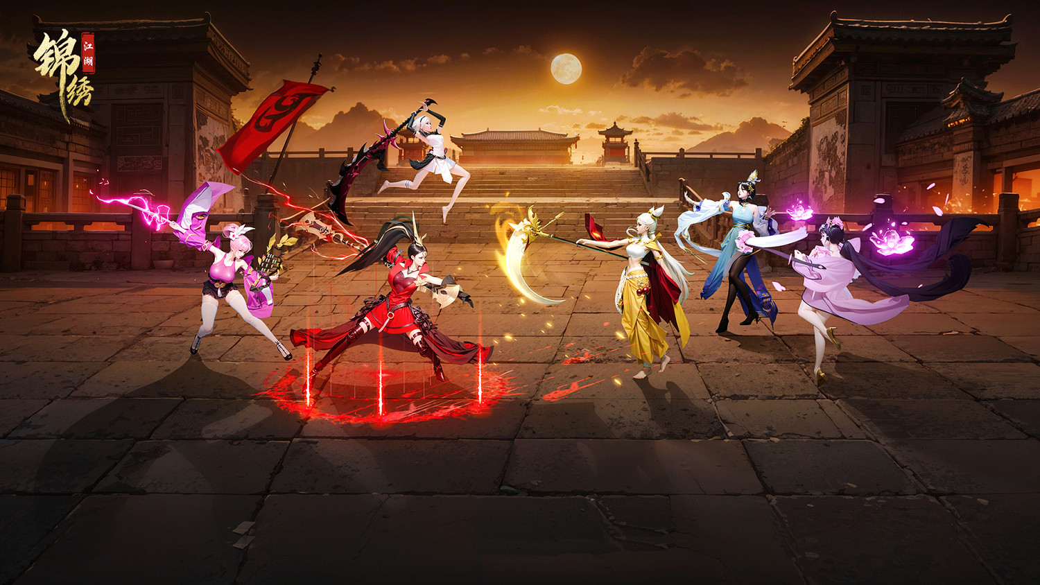 仗劍任逍遙！新國風武俠卡牌《錦繡江湖》12.7公測