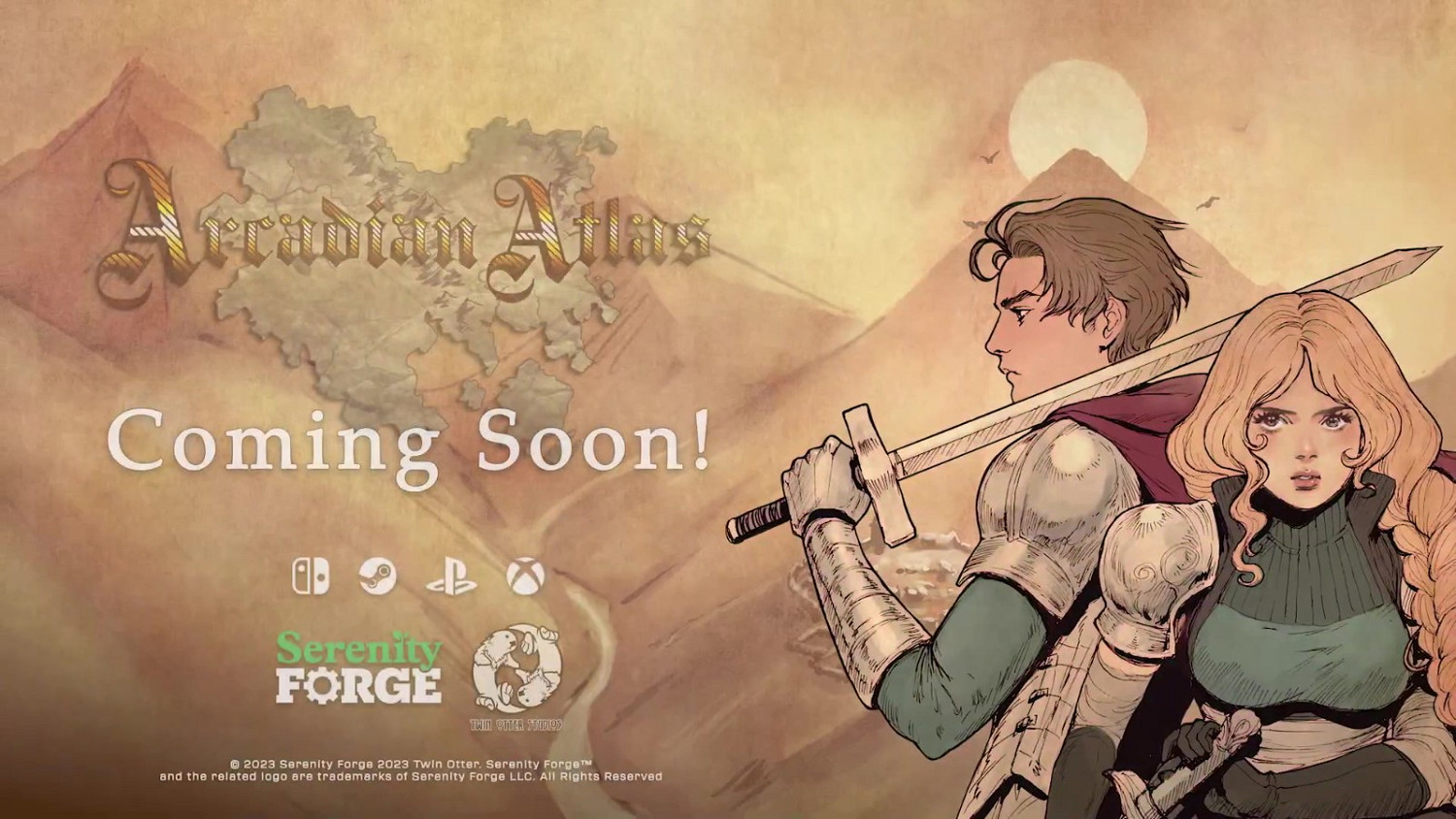 戰略RPG《阿卡迪亞圖集》11/30登陸主機平台 戰略RPG《阿卡迪亞圖集》11/30登陸主機平台