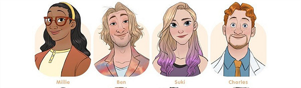 《珊瑚島》1.0約會對象介紹 《珊瑚島》1.0約會對象介紹