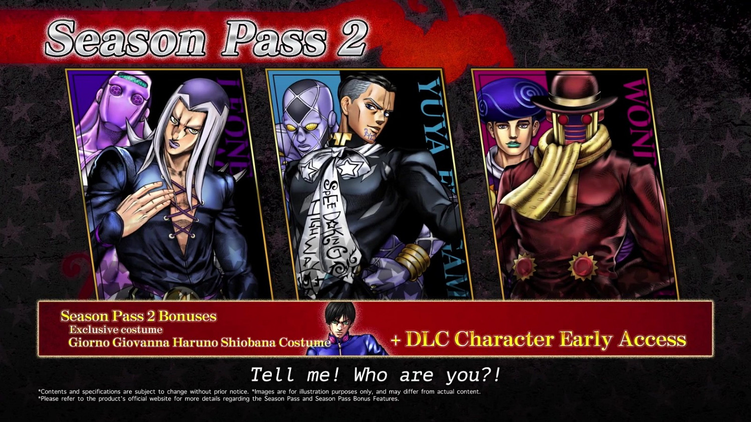 《JOJO：群星之戰 R》公開季票#2最終角色 透龍 預告