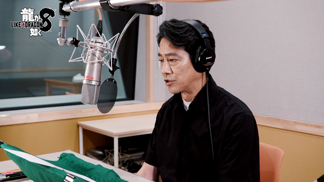 世嘉公開《人中之龍8》出演者幕後採訪“堤真一”篇