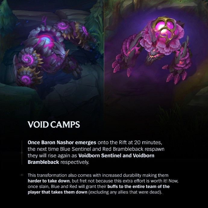 《英雄聯盟》紅藍Buff人性改動：一人擊殺 全隊加成！