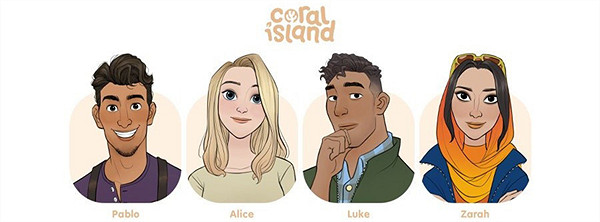 《珊瑚島》1.0約會對象介紹 《珊瑚島》1.0約會對象介紹