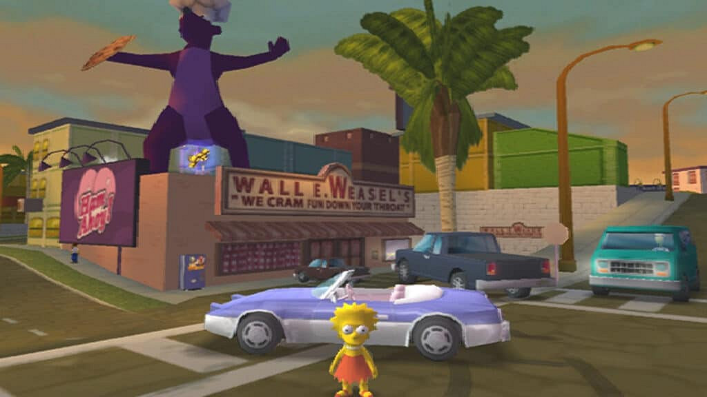 GTA模仿作《辛普森一家：橫衝直撞》開發者也不知道為什麽沒有續作