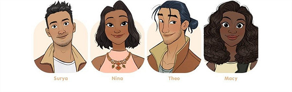 《珊瑚島》1.0約會對象介紹 《珊瑚島》1.0約會對象介紹