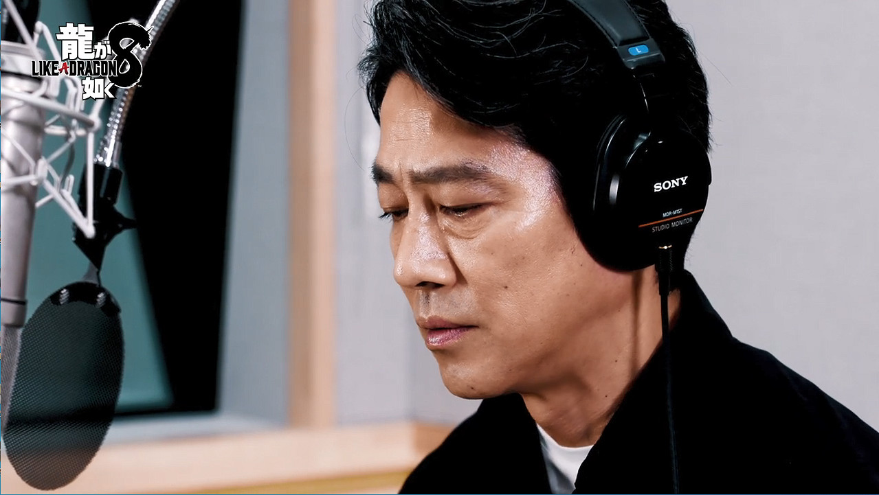 世嘉公開《人中之龍8》出演者幕後採訪“堤真一”篇