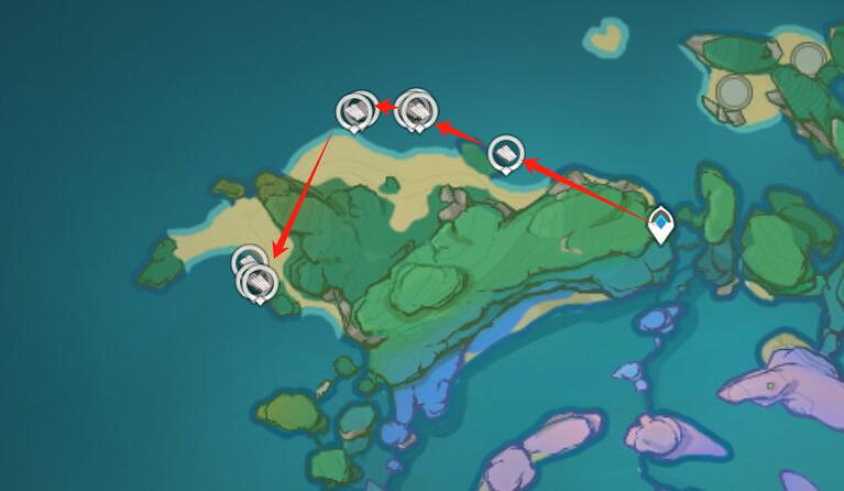 《原神》圖形對抗實驗錄第六天拍照位置 《原神》圖形對抗實驗錄第六天拍照位置