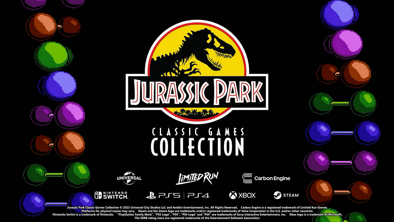 《侏羅紀公園：經典遊戲合集》現已發售！預告片欣賞