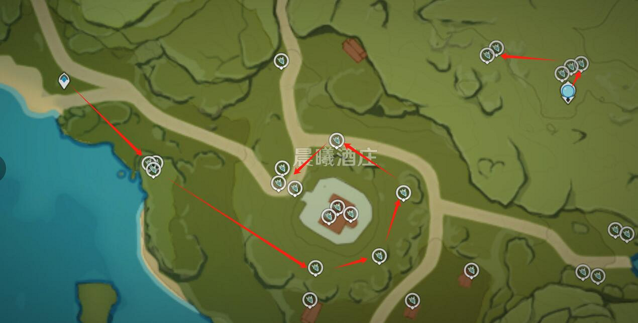 《原神》圖形對抗實驗錄第六天拍照位置 《原神》圖形對抗實驗錄第六天拍照位置