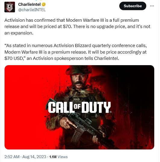 《決勝時刻20現代戰爭3》遊戲賣多少錢?遊戲價格介紹 《決勝時刻20現代戰爭3》遊戲賣多少錢?遊戲價格介紹