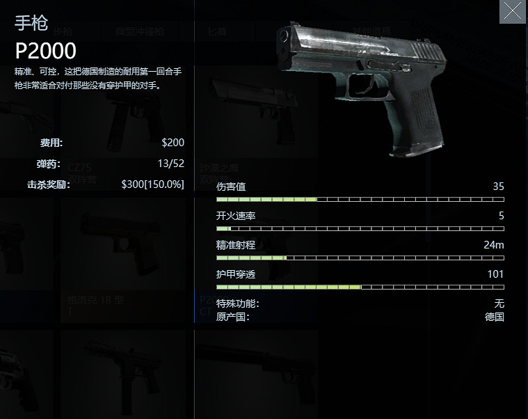 《絕對武力2》公測全武器介紹 《絕對武力2》公測全武器介紹