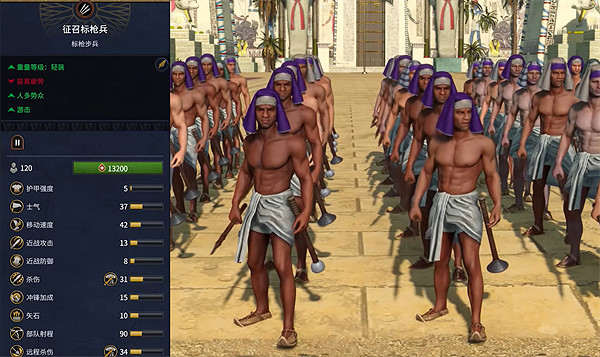 《全軍破敵：法老》埃及兵種大全