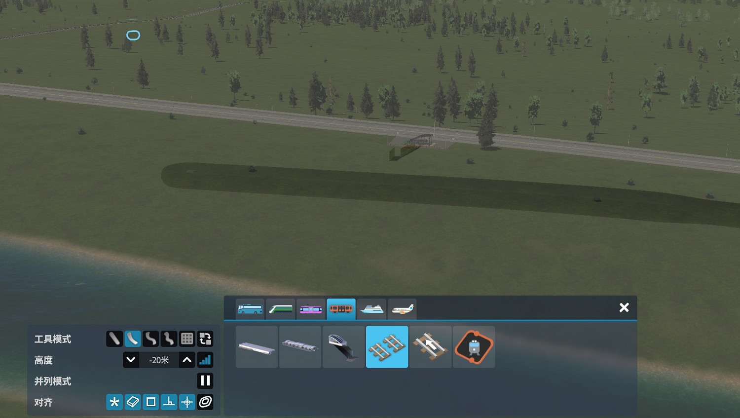 《大都會：天際2》地鐵線路鋪設教學