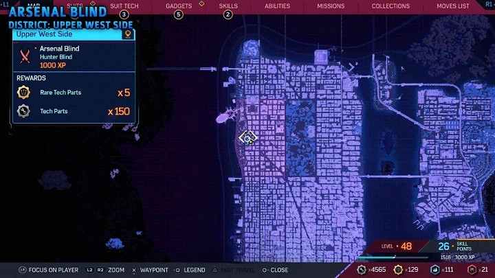 《漫威蜘蛛人2》上西區伏擊點一覽 《漫威蜘蛛人2》上西區伏擊點一覽