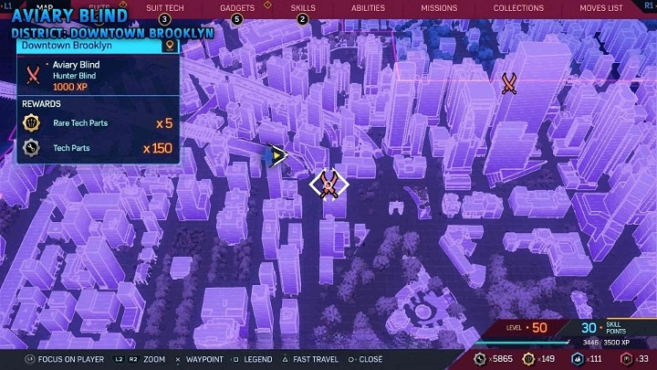 《漫威蜘蛛人2》布魯克林市中心伏擊點一覽 《漫威蜘蛛人2》布魯克林市中心伏擊點一覽