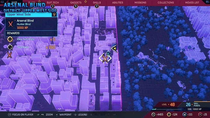 《漫威蜘蛛人2》上西區伏擊點一覽 《漫威蜘蛛人2》上西區伏擊點一覽