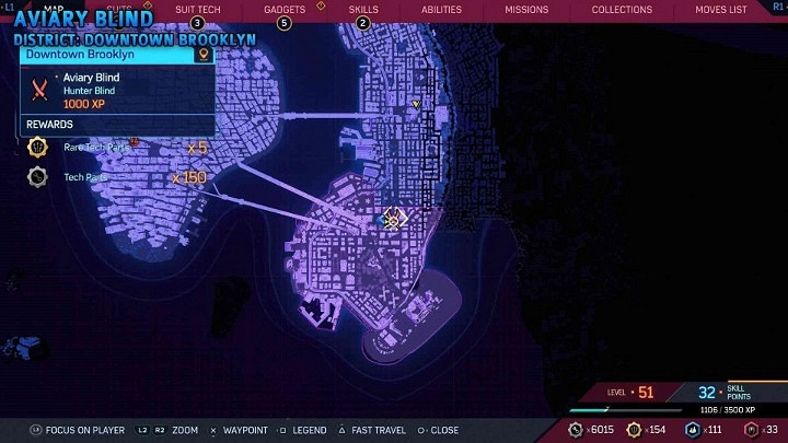 《漫威蜘蛛人2》布魯克林市中心伏擊點一覽 《漫威蜘蛛人2》布魯克林市中心伏擊點一覽