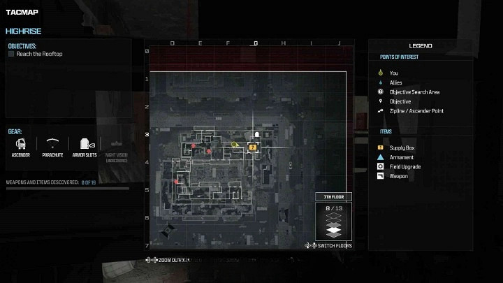 《決勝時刻20現代戰爭3》危樓險境任務插板一覽