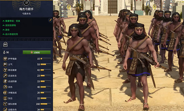 《全軍破敵：法老》埃及兵種大全