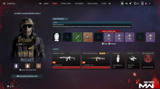 《決勝時刻20現代戰爭3》殭屍模式裝備介紹