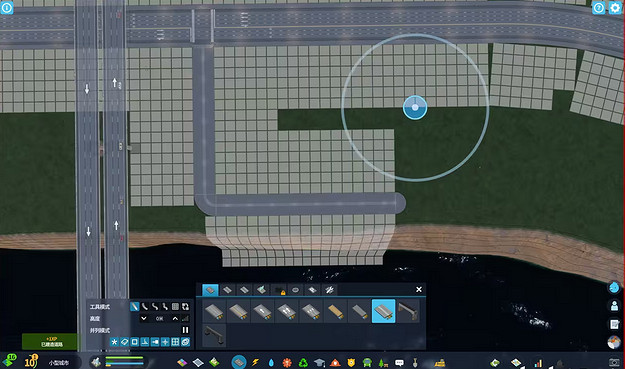 《大都會：天際2》河堤建造方法