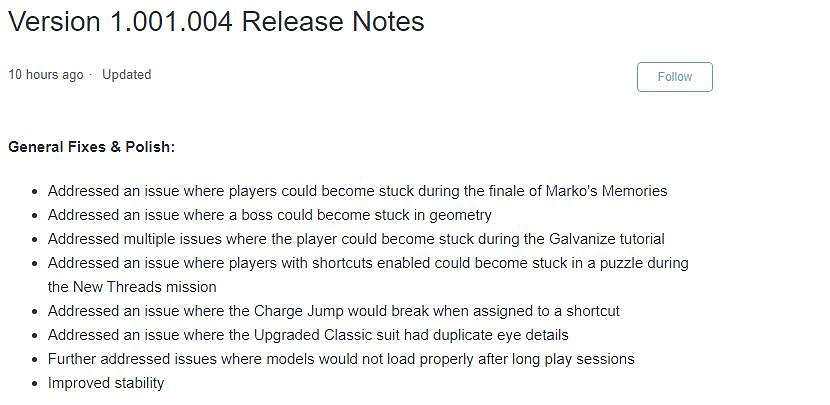 《漫威蜘蛛人2》11月2日更新了什麽? 《漫威蜘蛛人2》11月2日更新了什麽?