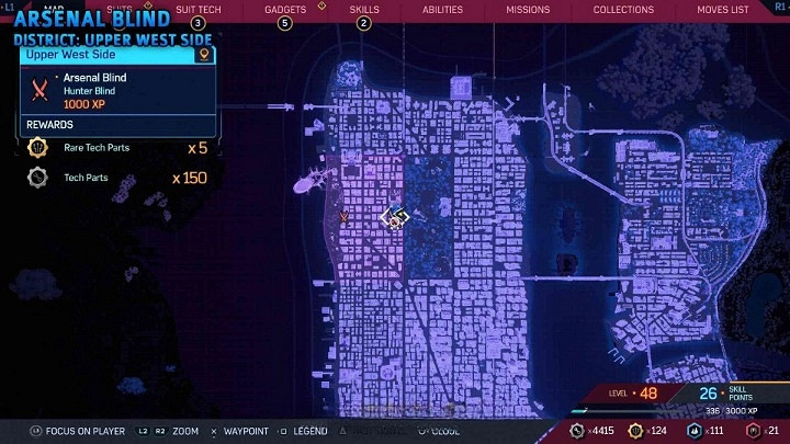 《漫威蜘蛛人2》上西區伏擊點一覽 《漫威蜘蛛人2》上西區伏擊點一覽