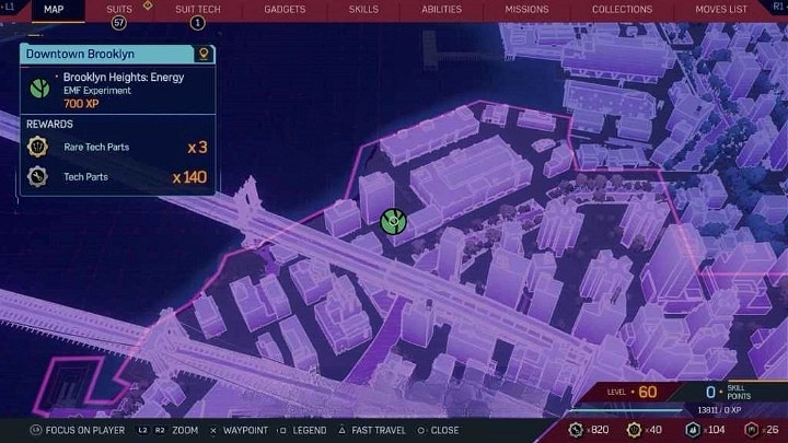 《漫威蜘蛛人2》布魯克林高地EMF一覽