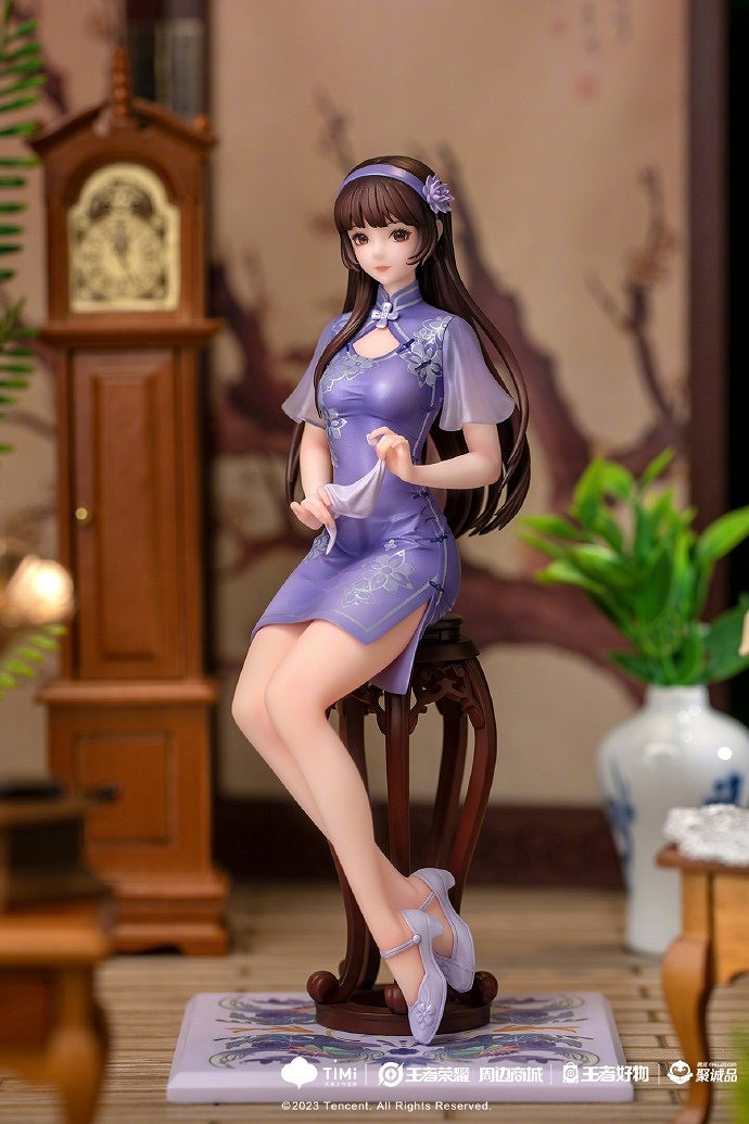 《王者榮耀》“四大美女”旗袍手辦開售 3D列印超逼真 《王者榮耀》“四大美女”旗袍手辦開售 3D列印超逼真